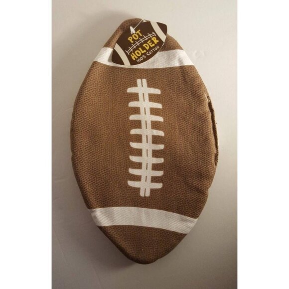 Football Pot Holder Game Day Cotton Oven Cookware - Picture 1 of 2